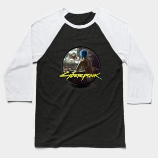 Cyber Cyber Punk Punk Baseball T-Shirt